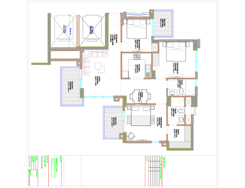 3 BHK (1550 sq.ft.)